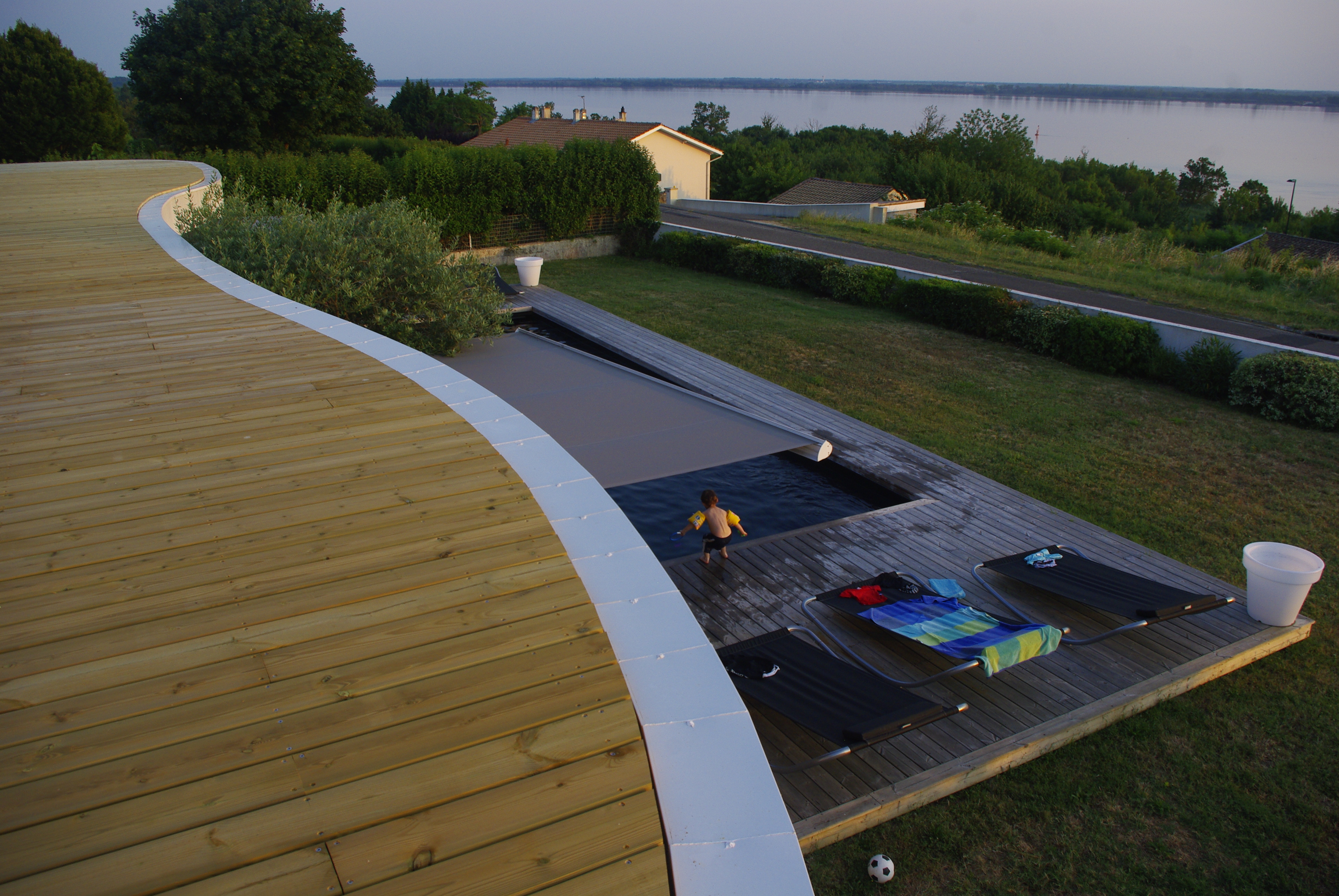 terrasse avec vue sur l_estuaire